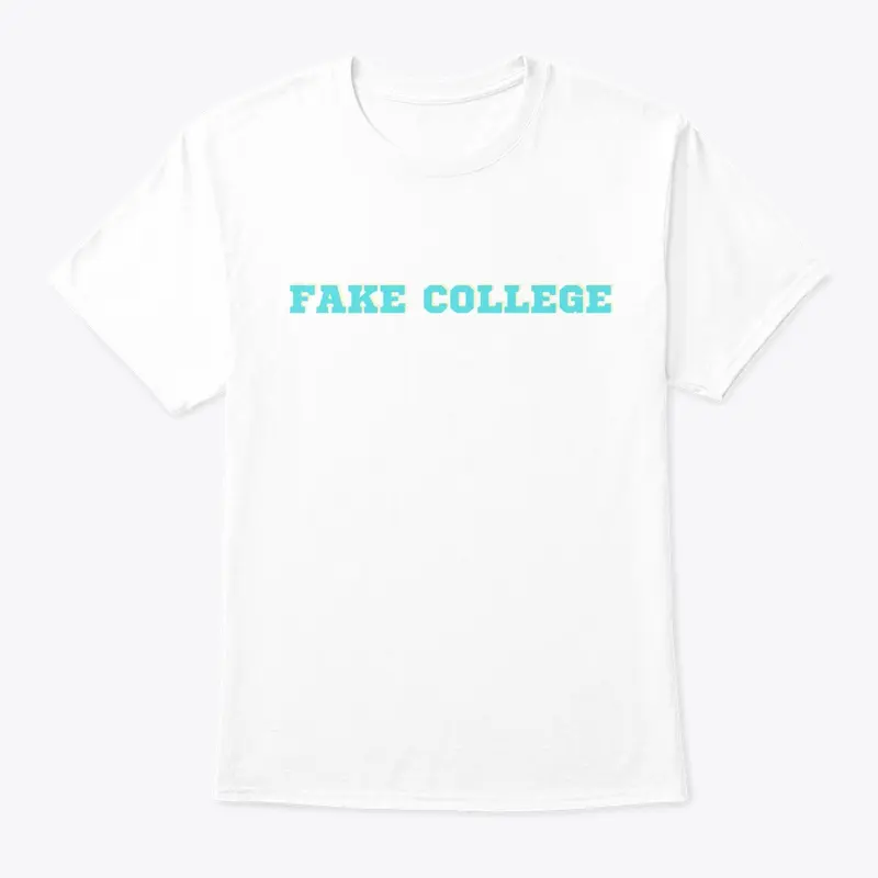 Fake College Tee
