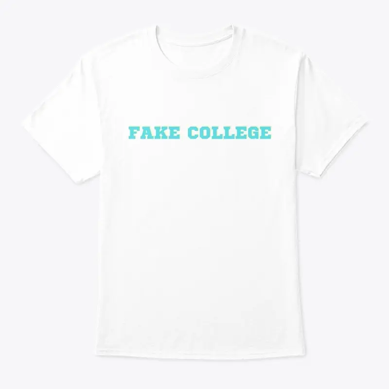 Fake College Tee